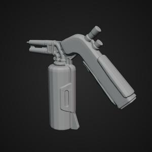 diorama miniature tool welding torch