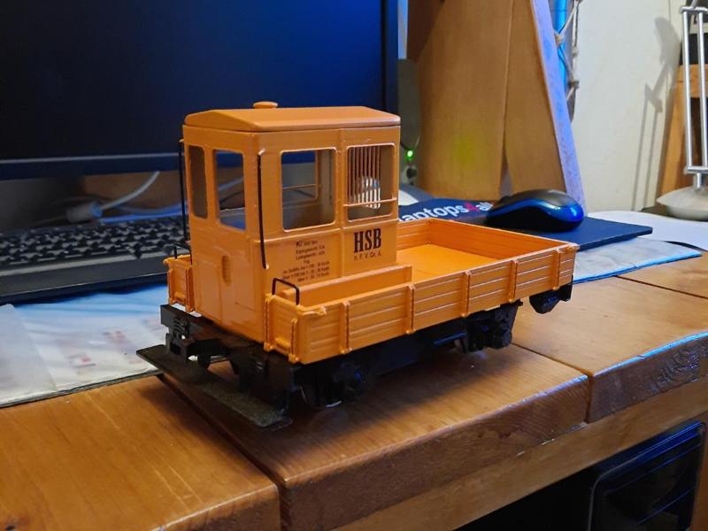 SKL24 railmaintenance car from the HSB
