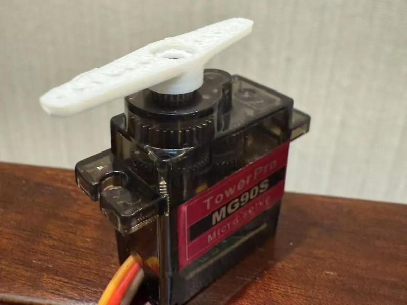 SG90 Micro Servo Horn with Gear Assembly, Mountable Screws