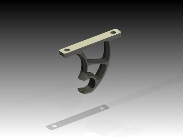 Bumblebee quadrocopter Landing gear tube clip