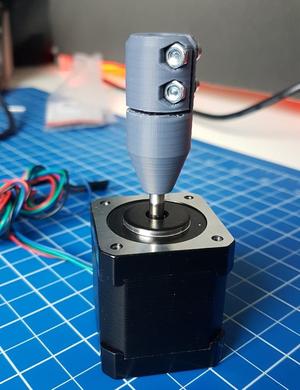 Static coupling z-axis / tight fit / anti z-wobble