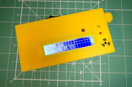 Enclosure for new SMD-based geiger counter by impexeris for SBM20 and STS-5 tubes