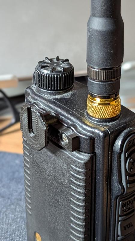 Klickfast button for Yaesu FT-70D