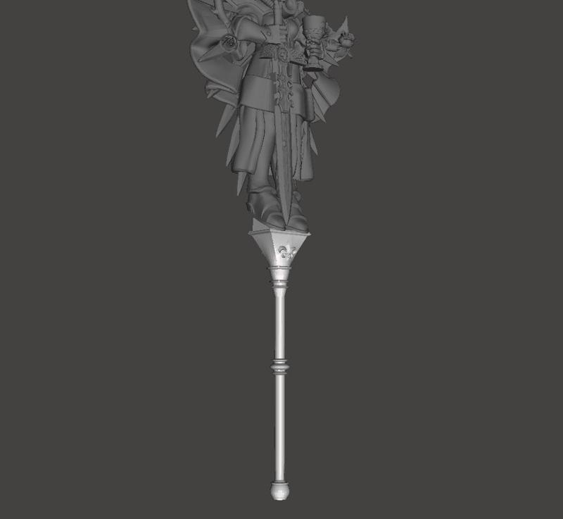 Sisters of Battle Combat Pole