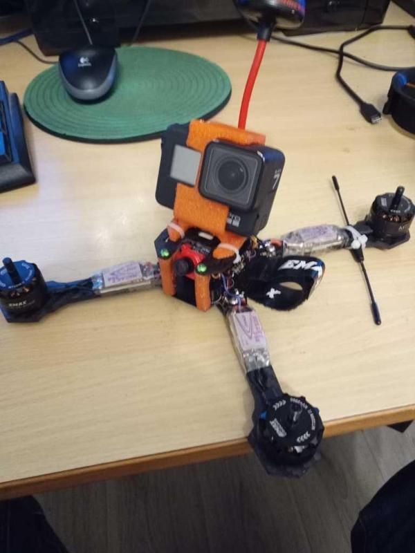 Emax Nighthawk x 6 - Hero 7 mount