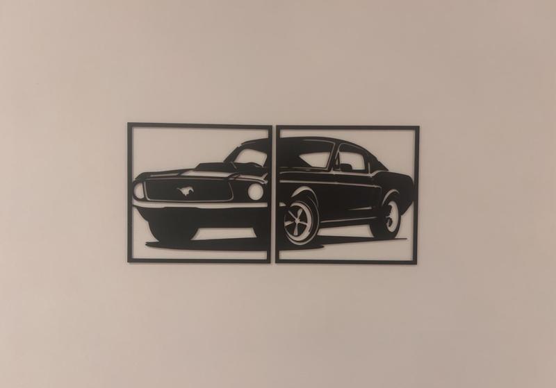 Ford Mustang 1968 Wall Art / Tattoo