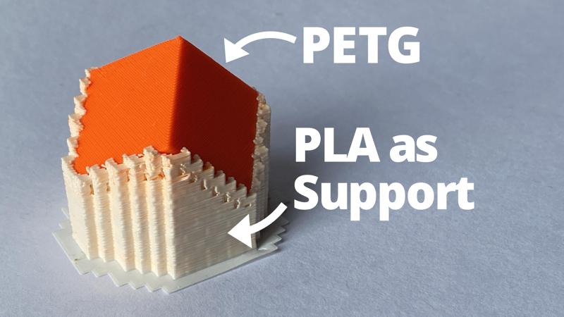 PLA/PETG as Support