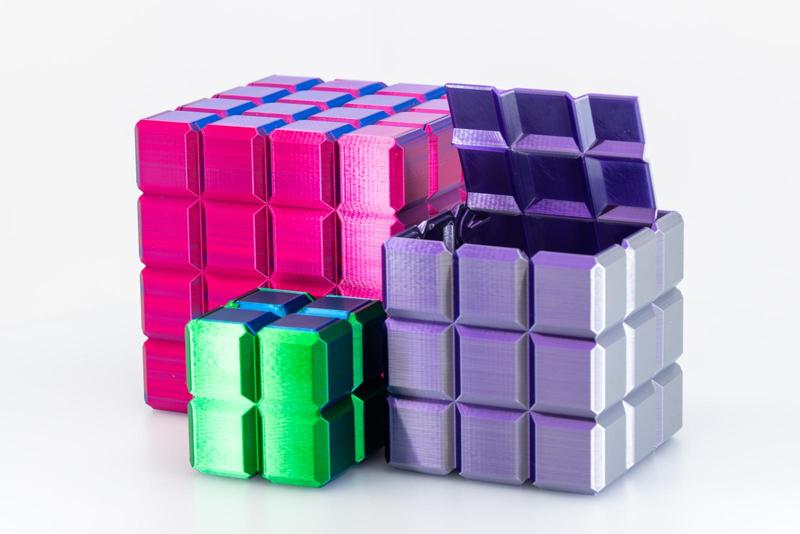 The Box of Cubes - an Easy Print in 41 Sizes