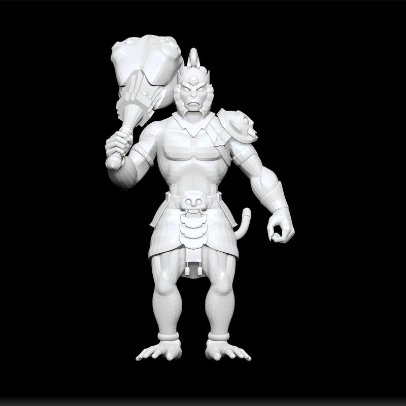 Monkey warrior - mahavira hanuman