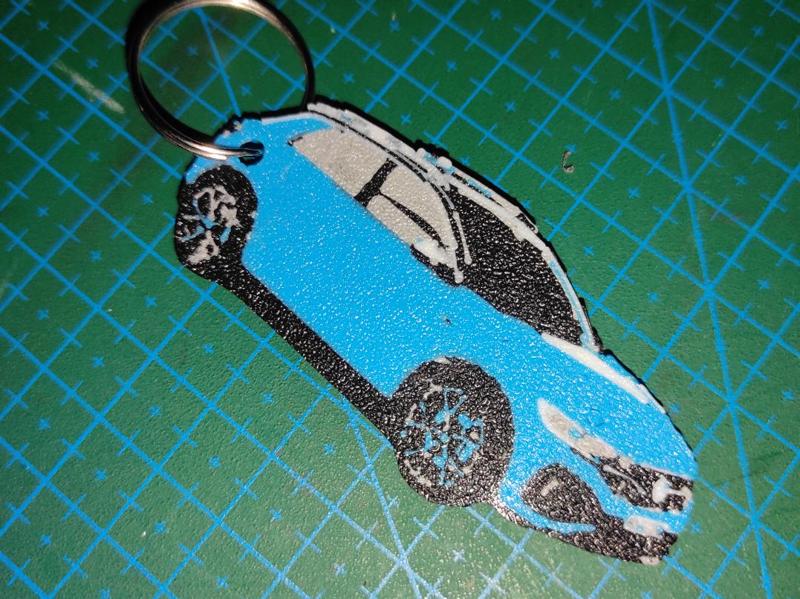VW T-Roc Keychain