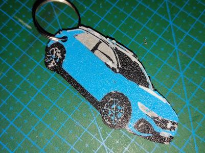 VW T-Roc Keychain