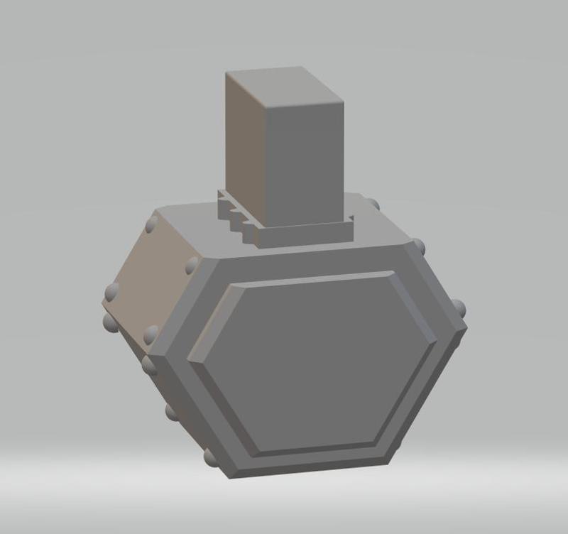 FHW: Jupiter Pattern Bolt pistol Drum magazine