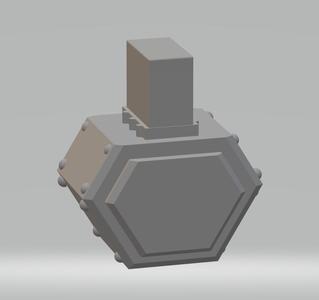 FHW: Jupiter Pattern Bolt pistol Drum magazine