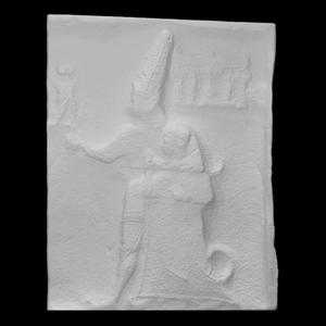 Relief with two figures