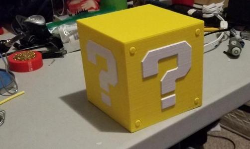 Mario Item Block Lamp