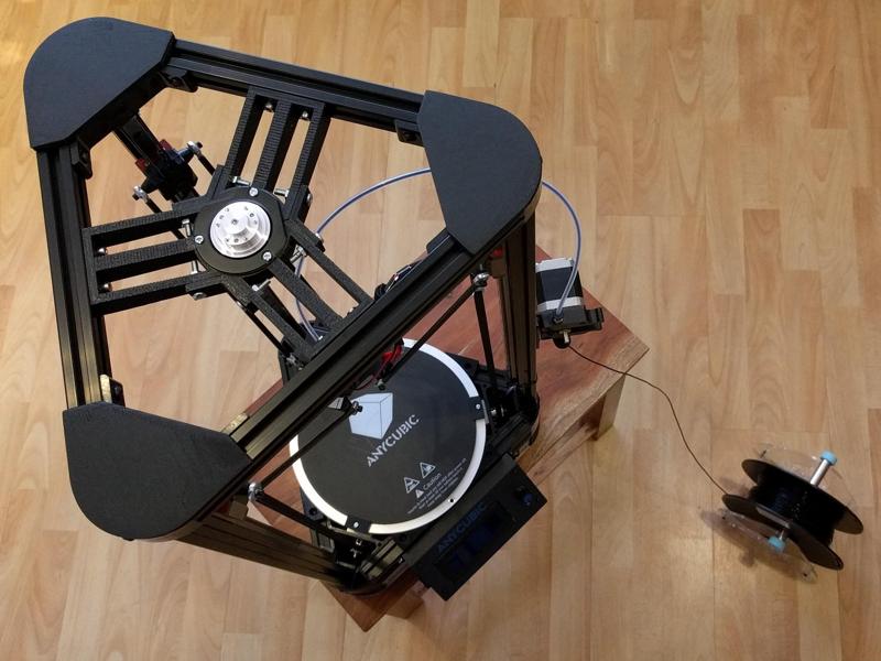 Kossel Spool Top Mount for HDD Bearing