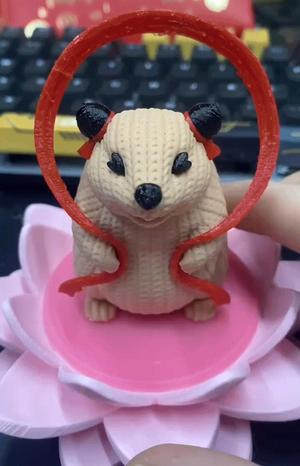 Nezha's Reincarnated Body—Woodchuck Transformation—Rotating Fidget Toy