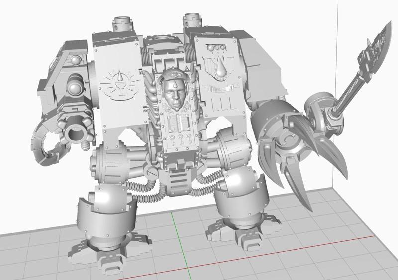 Additions to Thunderhead Studio's Recursor Coffin Mech