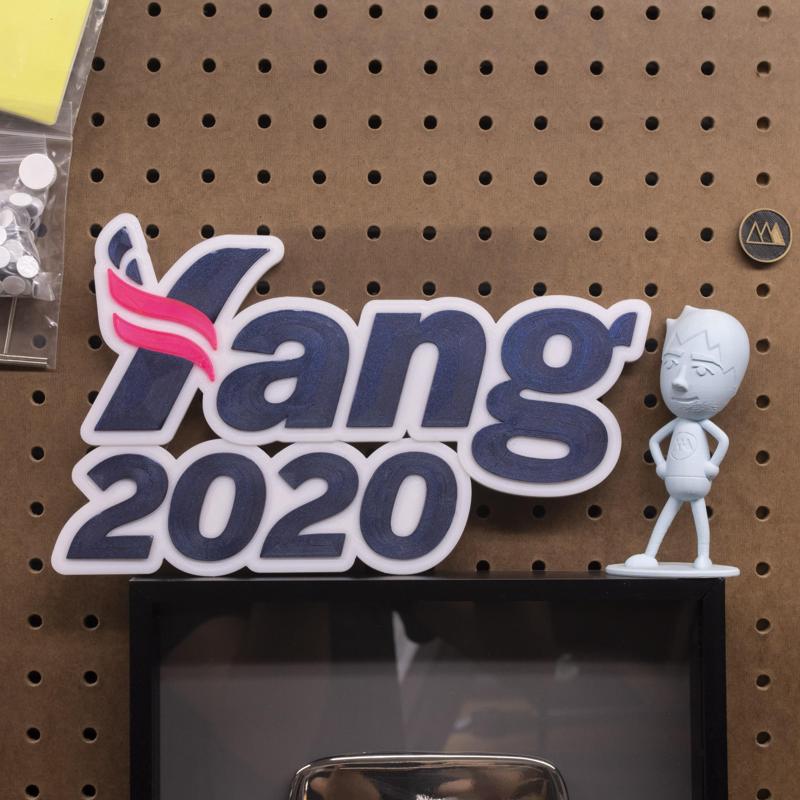 Yang 2020 - 10" Sign
