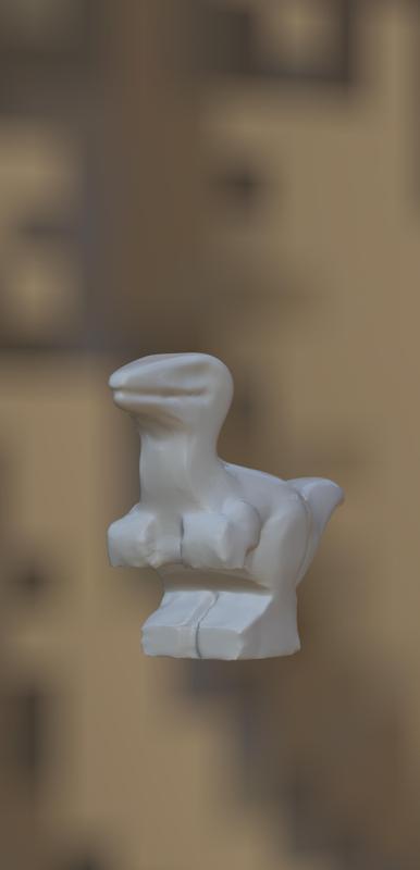 Lego printable compatible compsognathus (not yet tested. Be warned.)