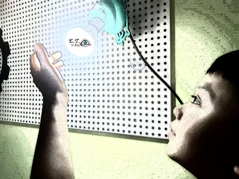 ET创意元 梓楷便便超人壁灯座#TINKERFUN