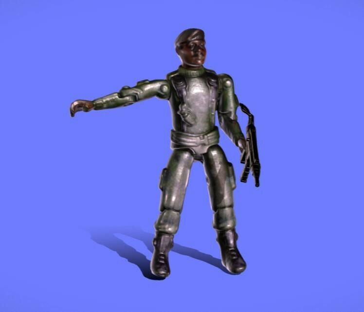 1982 G.I. JOE STALKER - 3D SCAN -