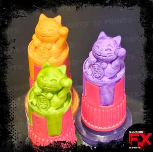 NEKO LUCKY CAT - AK INTERACTIVE QUICK GEN COLOUR COLOR TRANSLUCENT BOTTLE SWATCH SUPER MINI CAP - 18ML