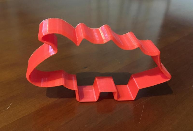 STEGOSAURUS COOKIE CUTTER