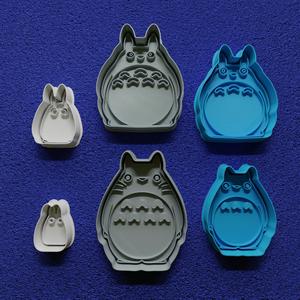 Totoro, Ko totoro, Chu totoro Cookie Cutter STL