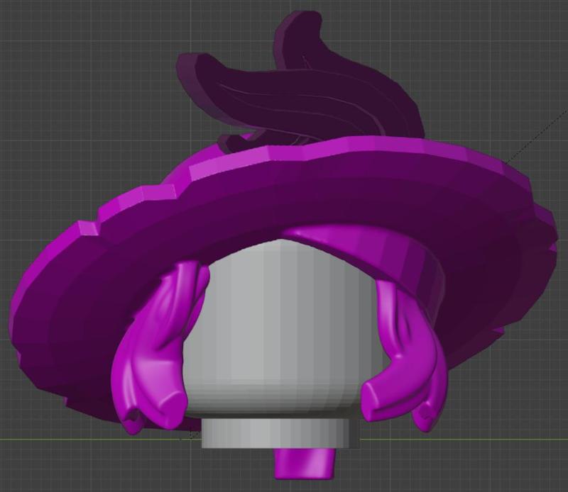 LEGO Hat Hector Barbossa Pirates of the Caribbean