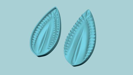 Long Leaf 02 - Molding Arrangement EVA Foam Craft