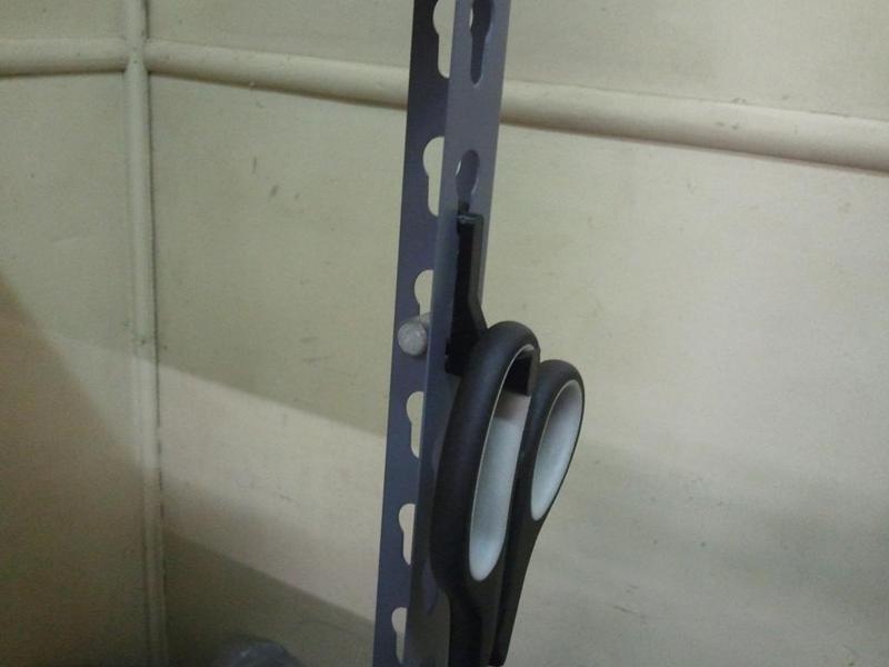 Parametric Boltless Hook for keyhole shelving units