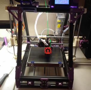 MendelMax Vertical X Axis Ends & Carriage