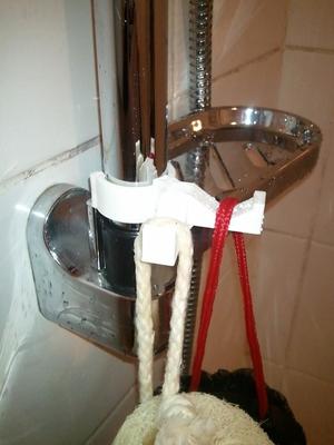 Two Pronged Shower hook