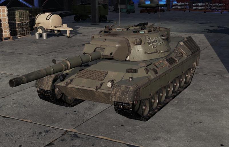 LEOPARD 1A1A1 MILITARY TANK | WARTHUNDER | WARNO
