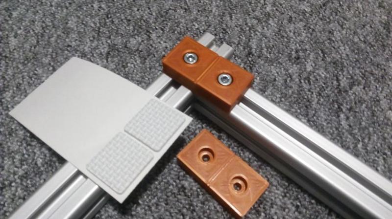 Stronger and higher foot for ALU frame 3030