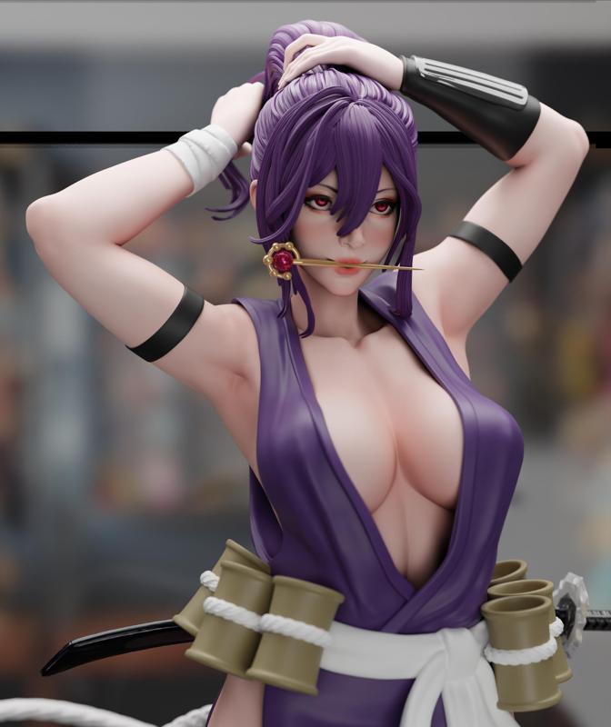 Yuzuriha (Hell's Paradise) STL READY-TO-PRINT W/ NSFW VARIATION