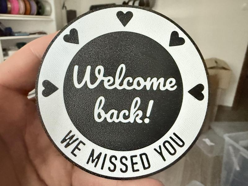 Welcome back coaster