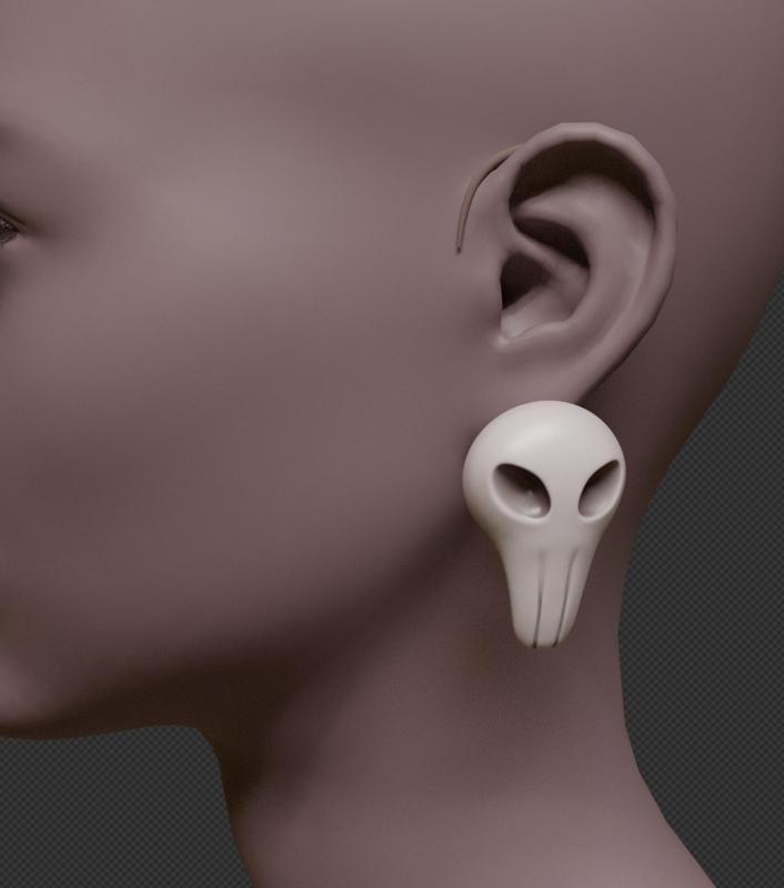 VELVETTE EARRINGS - COSPLAY HAZBIN HOTEL