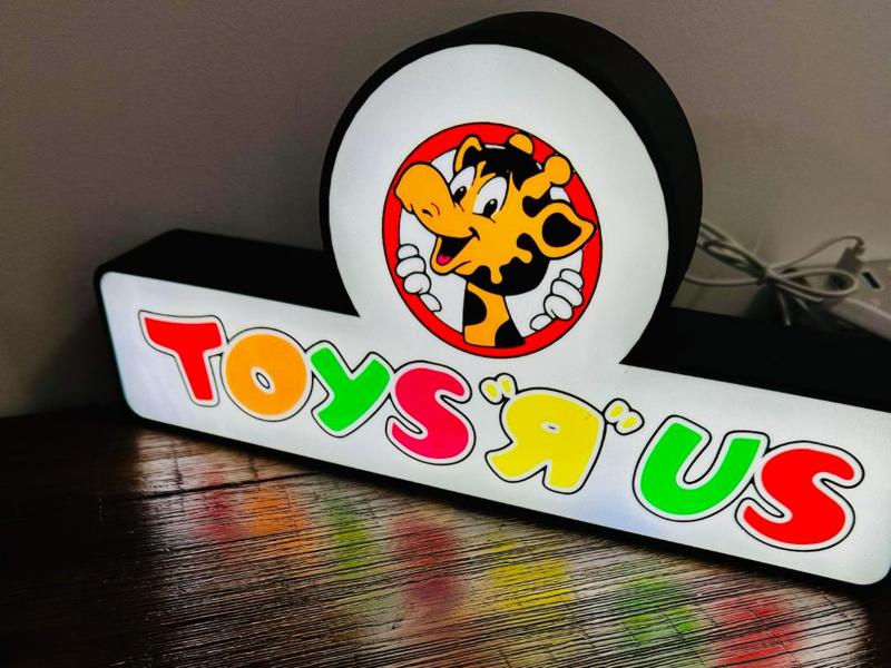 Toys "R" Us - Light up Sign/Logo - 8 Color Print