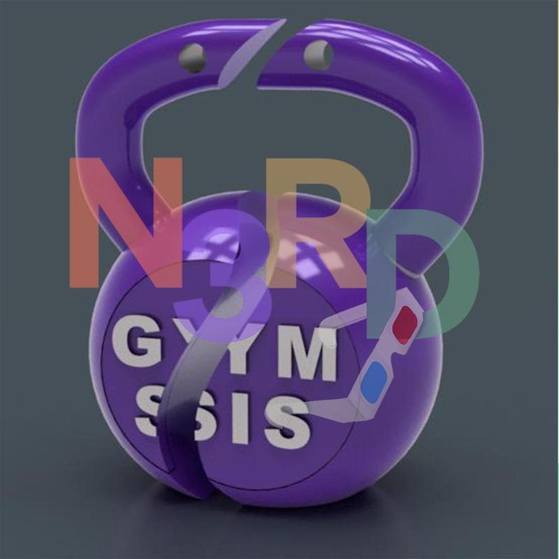 Gym sis//Gym sis Russian kettlebell keychain