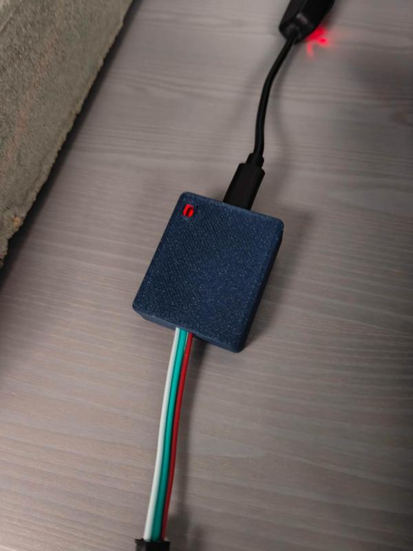 ESP32-MINI-D1 Magnetic Case for Bambu-WLED