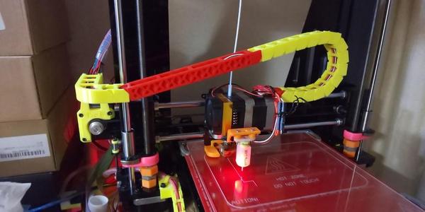 x axis cable chain for GEEETech I3 ProB(easy to assemble)