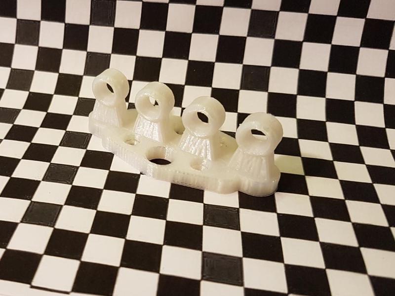 4x cable routing  --  4x Kabelführung (1-5mm Cable/Rope/Kabel/Seil)