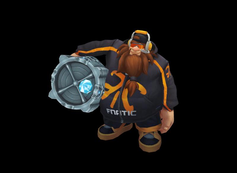 Fnatic Gragas League of Legends 3D print model