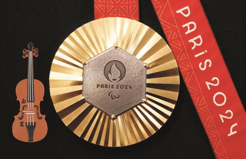 The Paris 2024 Olympics medal