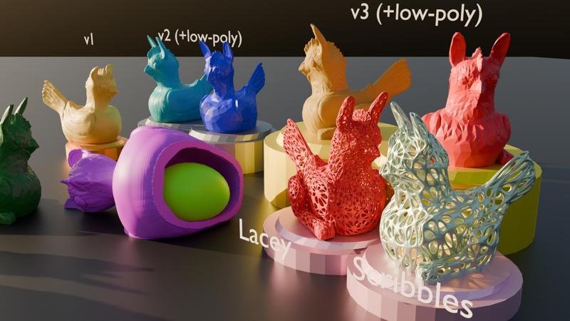 Chicken Bunny Hidey Hole