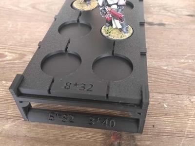 32mm miniatures transport tray.