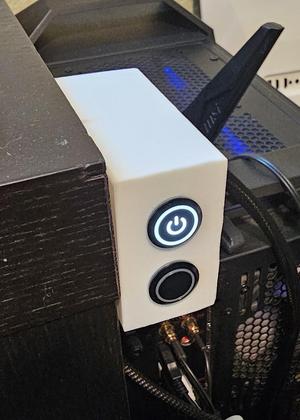 Power/Reset Box for PC or Other