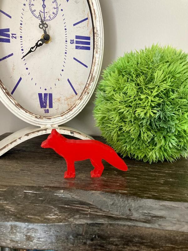 Standing Fox Oranment